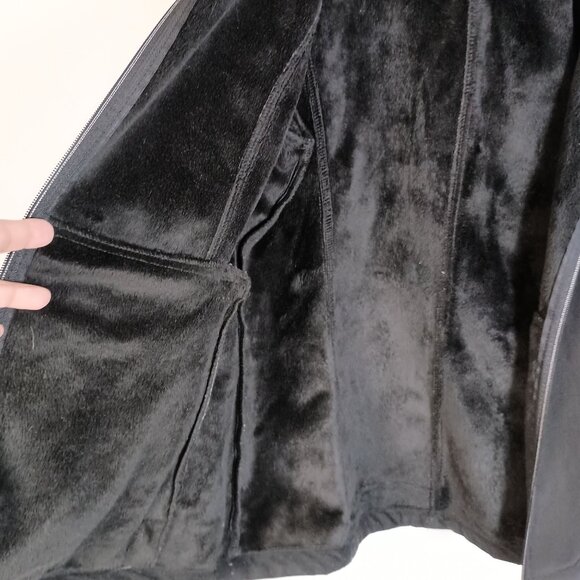 ZeroXposur Black Softshell Jacket Women’s Size L Fleece Lined Hooded Great - Picture 4 of 6